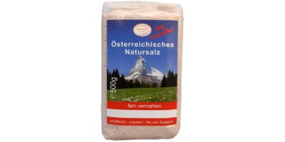 Natursalz aus Österreich