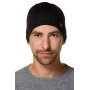 Alpaka Wendem&uuml;tze uni schwarz-grau M