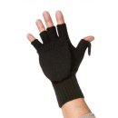 Handschuhe KÄNGURU Alpaka Halbfingerhandschuh mit Klappe