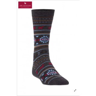 Alpaka Socken Premium Jacquard