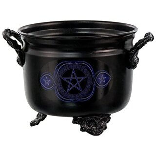 Hexenkessel (Cauldron) blaues Pentagram
