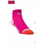 Alpaka Premium Sport Sneaker Socken fuchsia-orange 36-38