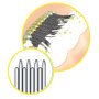 Zahnbürste Novacare SILBER-nano-b Silber - Kristall