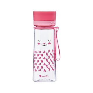 Trinkflasche 0,35 L Rosa Hase