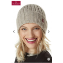 Rippenstrick-Mütze BIANCA ohne Bommel