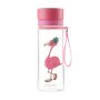 Trinkflasche mit Sieb 0,35 L Flamingo