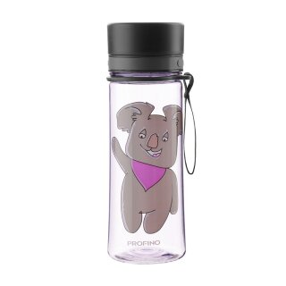 Trinkflasche mit Sieb 0,35 L Lila Koala
