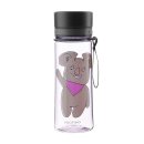Trinkflasche mit Sieb 0,35 L Lila Koala