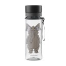 Trinkflasche mit Sieb 0,35 L Grau Elefant