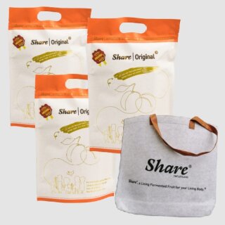 Aktion Original Share - 3 x MAXI | ca.93 Stk. mit gratis Tasche im Wert von 12,90€