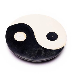 Räucherstäbchenhalter Speckstein Yin Yang