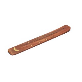 Räucherstäbchenhalter Holz Mond