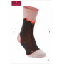 Premium Alpaka Wandersocken blau-grau M 39-41