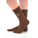 Alpaka Business Socken 39-41 braun