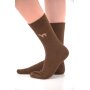 Alpaka Business Socken 39-41 braun