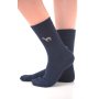 Alpaka Business Socken 42-44 blau