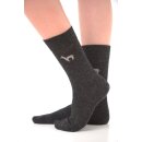 Alpaka Business Socken 45-48 dunkelgrau