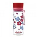 Trinkflasche 0,35 L Feuerrot mit Grafik